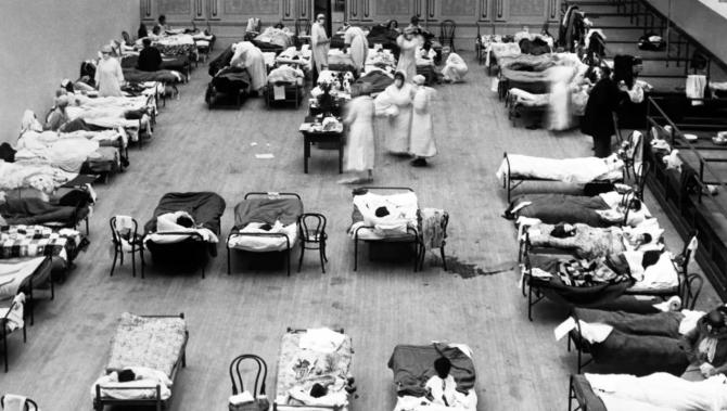 Spanish Flu in 1918 to 1920